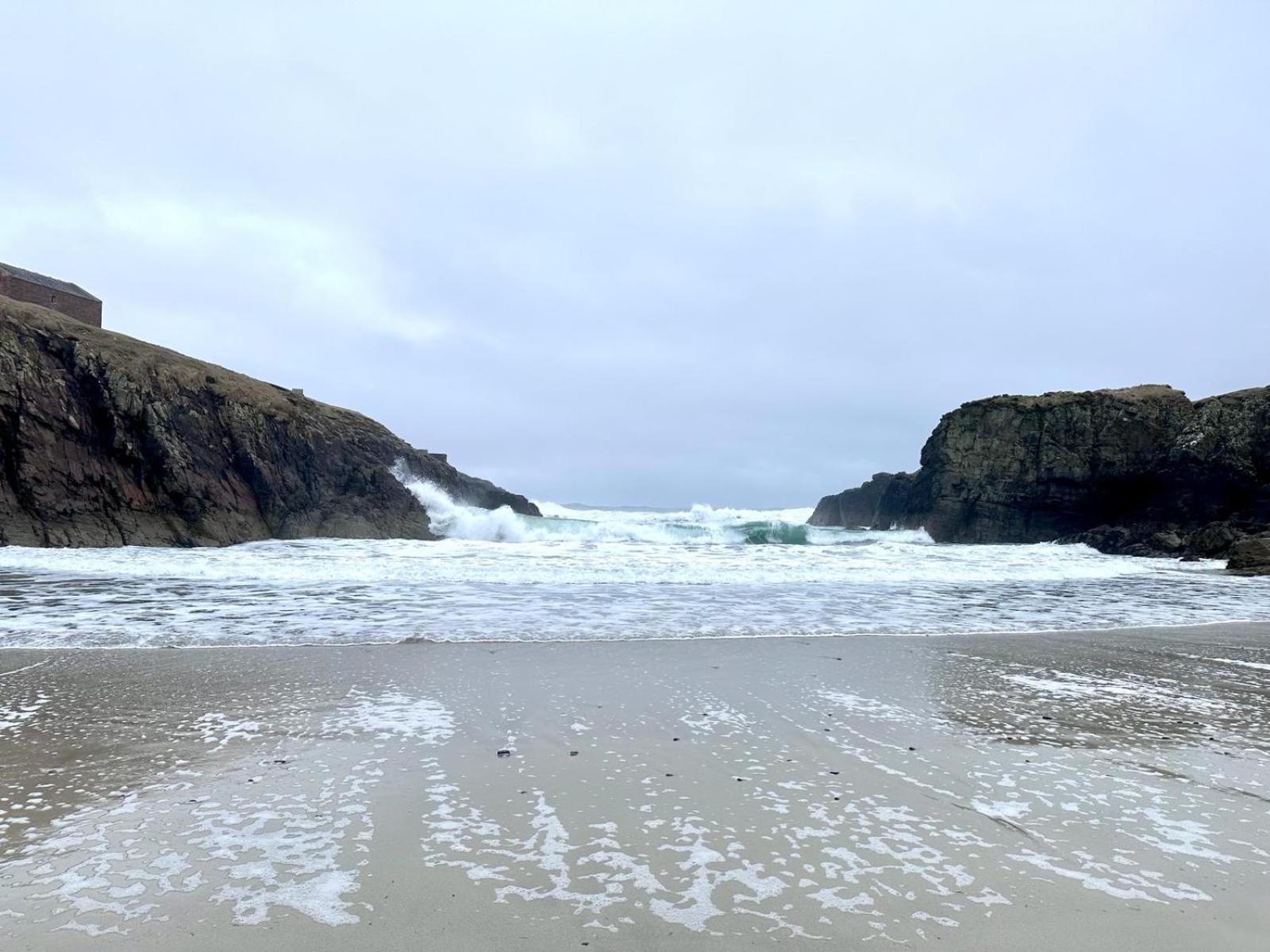 Modern Refurbished Church Nr Butt Of Lewis Beaches Port of Ness Bagian luar foto