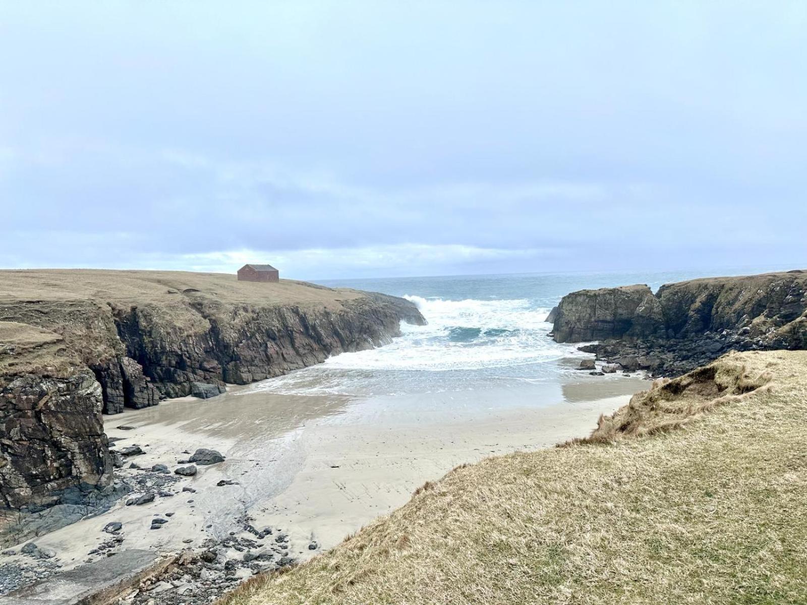 Modern Refurbished Church Nr Butt Of Lewis Beaches Port of Ness Bagian luar foto