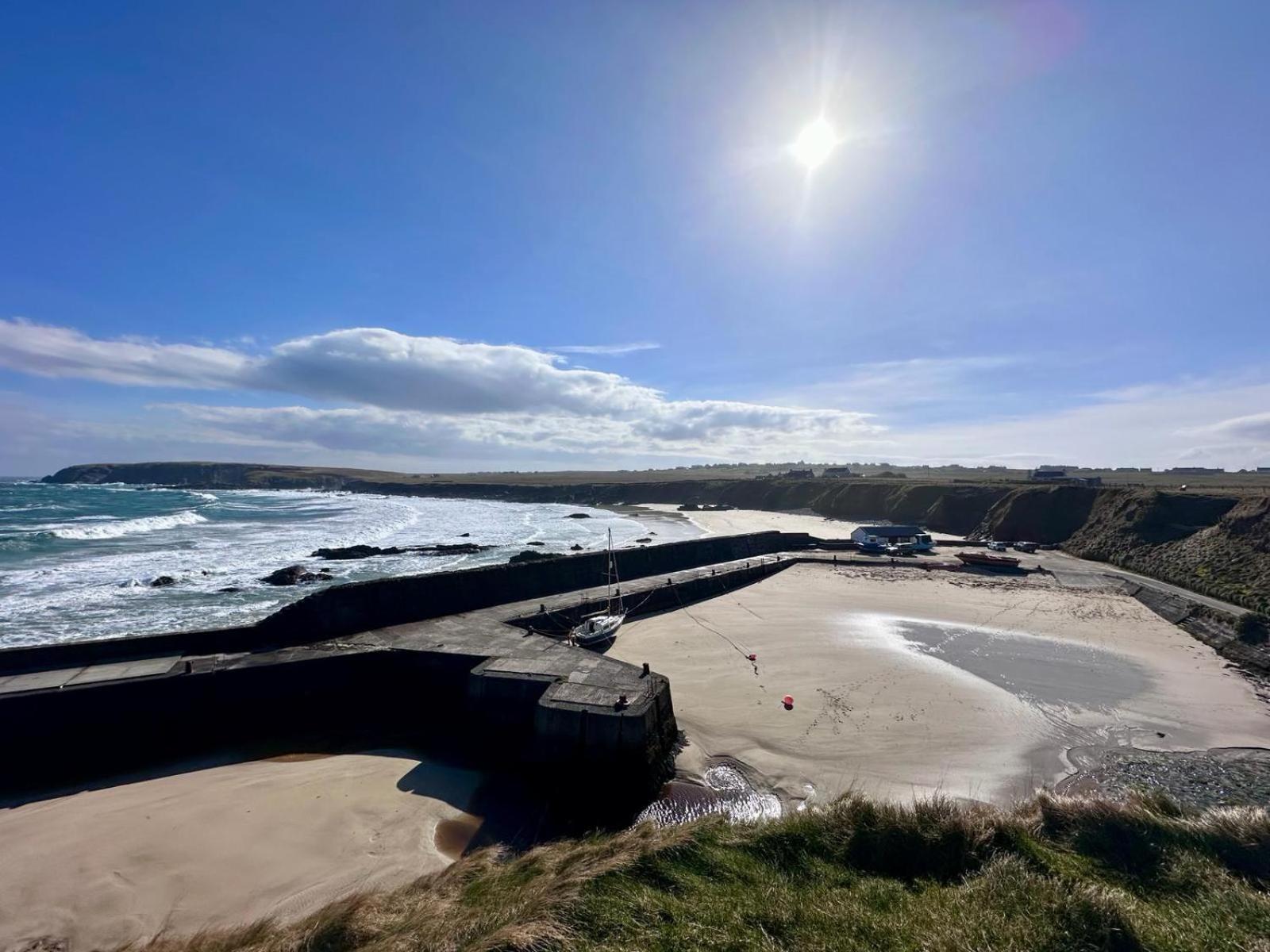 Modern Refurbished Church Nr Butt Of Lewis Beaches Port of Ness Bagian luar foto