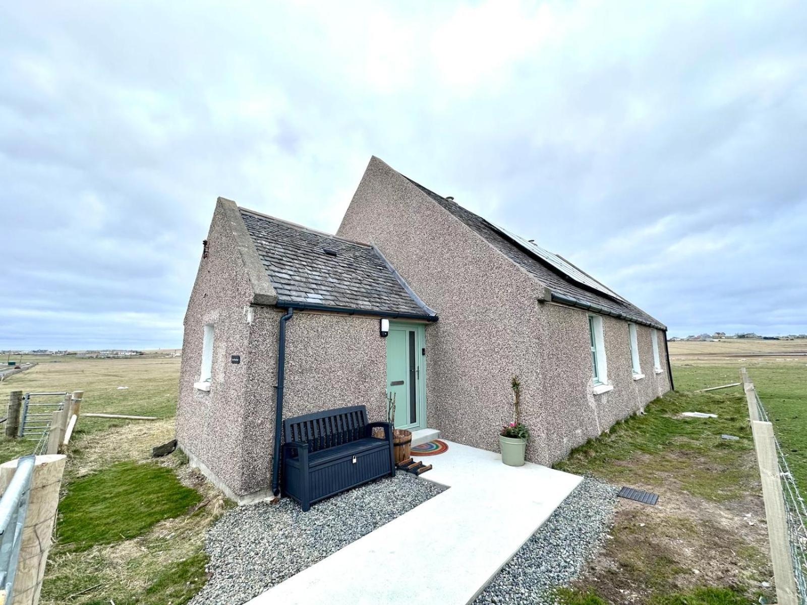 Modern Refurbished Church Nr Butt Of Lewis Beaches Port of Ness Bagian luar foto